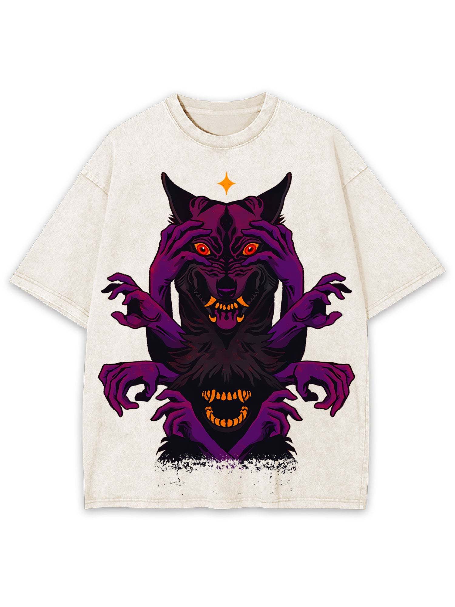 Wolf Washed Tshirt