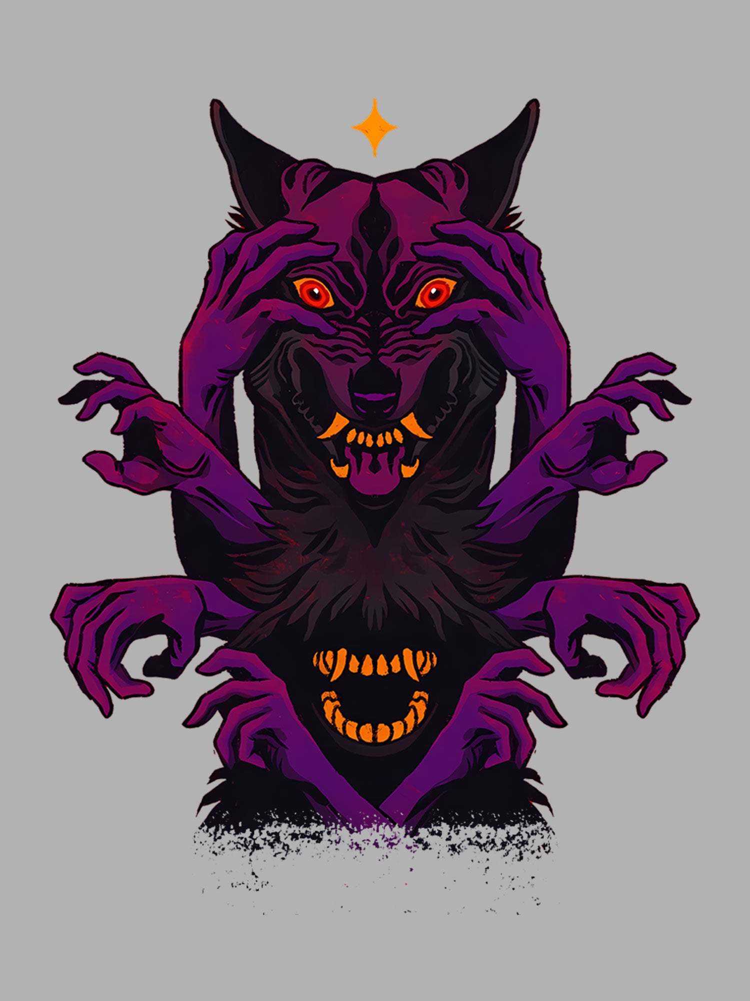 Wolf Washed Tshirt