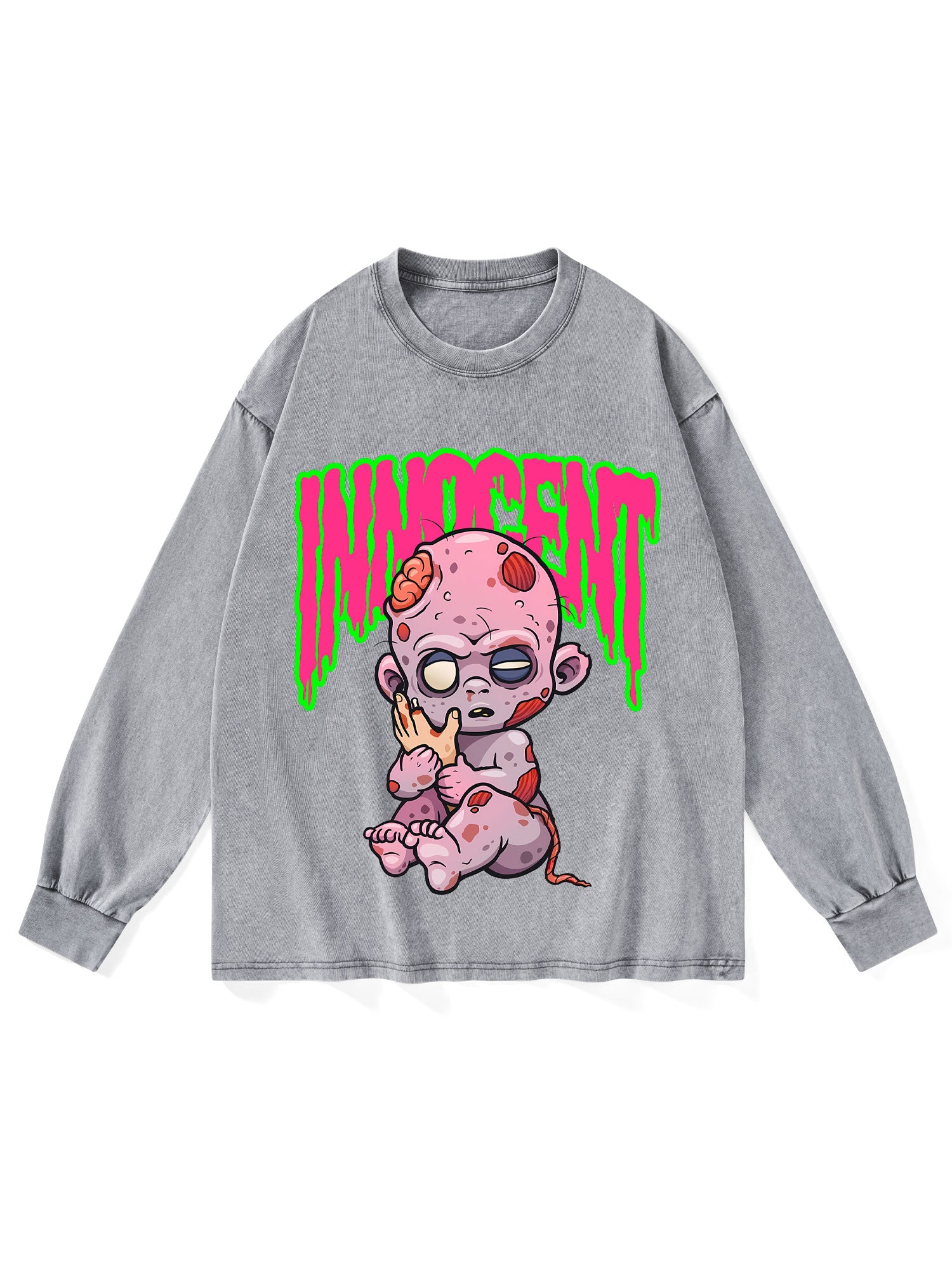 INNOCENT WASHED LONG-SLEEVE TSHIRT
