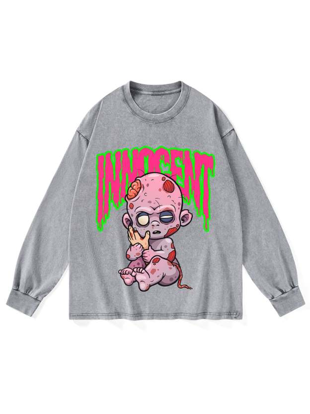 INNOCENT WASHED LONG-SLEEVE TSHIRT