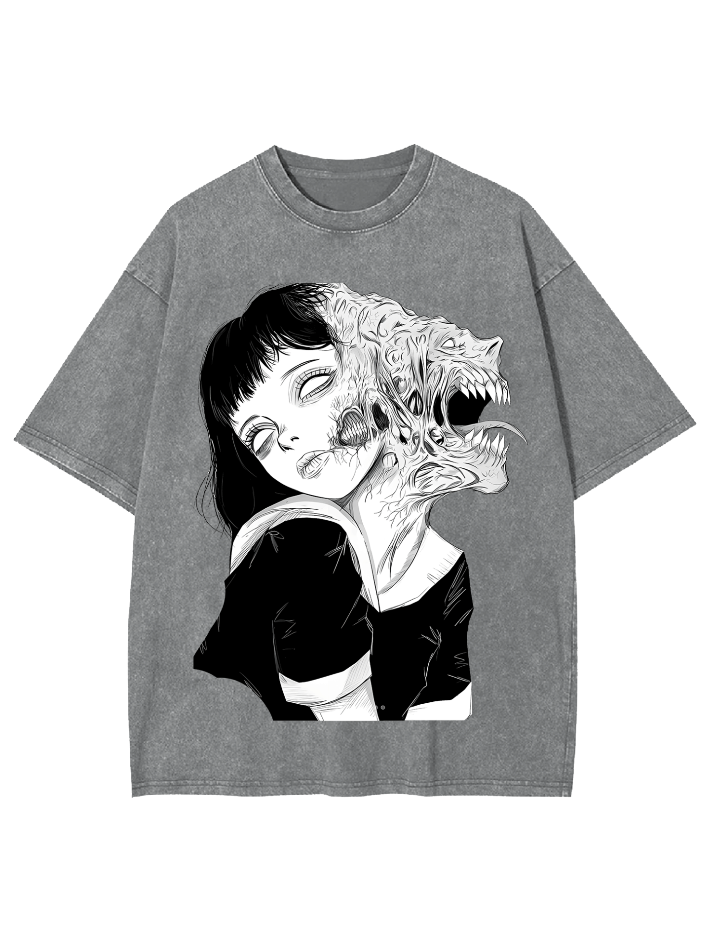 Ripped Apart Washed Tshirt-ClassyOutlaw Sale