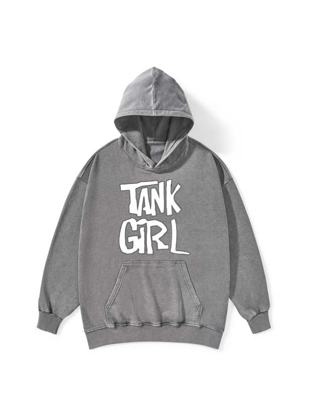 TANK GIRL WASHED HOODIE