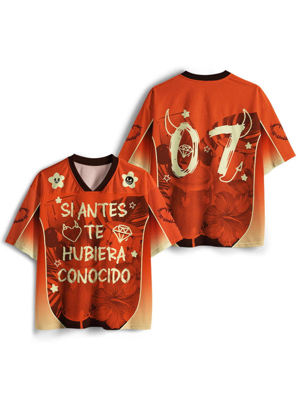 Si Antes Te Hubiera Conocido Mesh Jersey