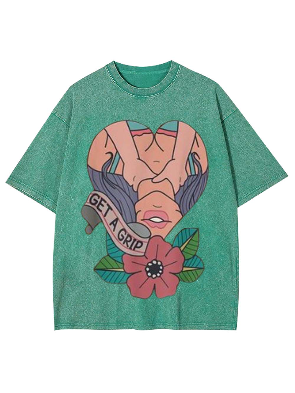 Get A Grip Washed Tshirt