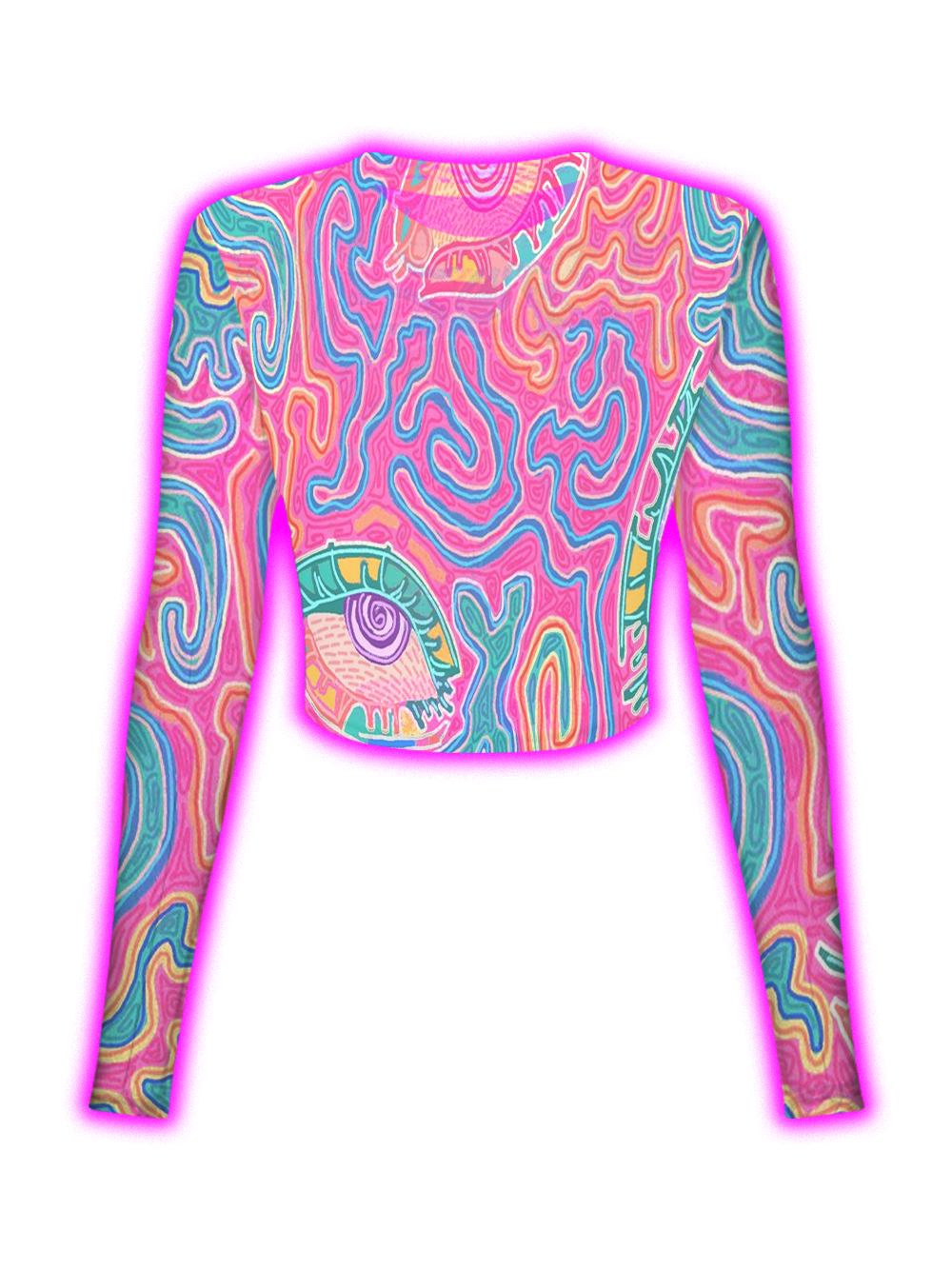 ALIEN BOWS MESH TOP