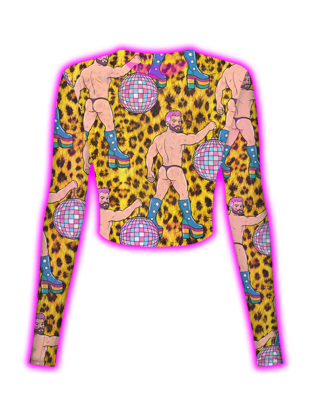 DISCO BEEFCAKE MESH TOP