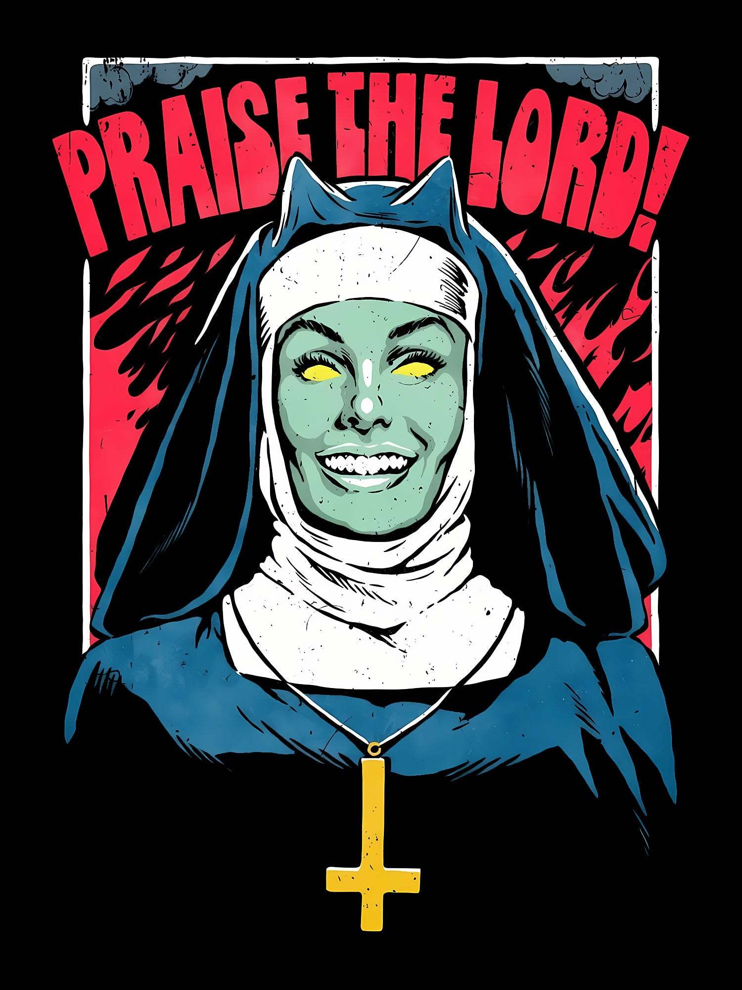 Praise The Lord Washed Tshirt