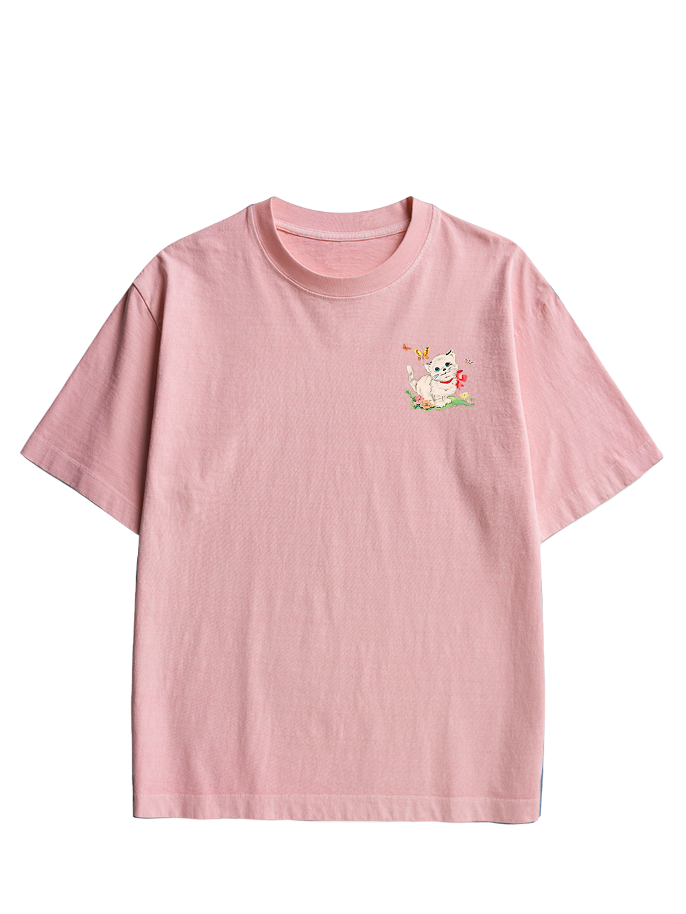 Cute Crisis Double Sided Print Washed TShirt
