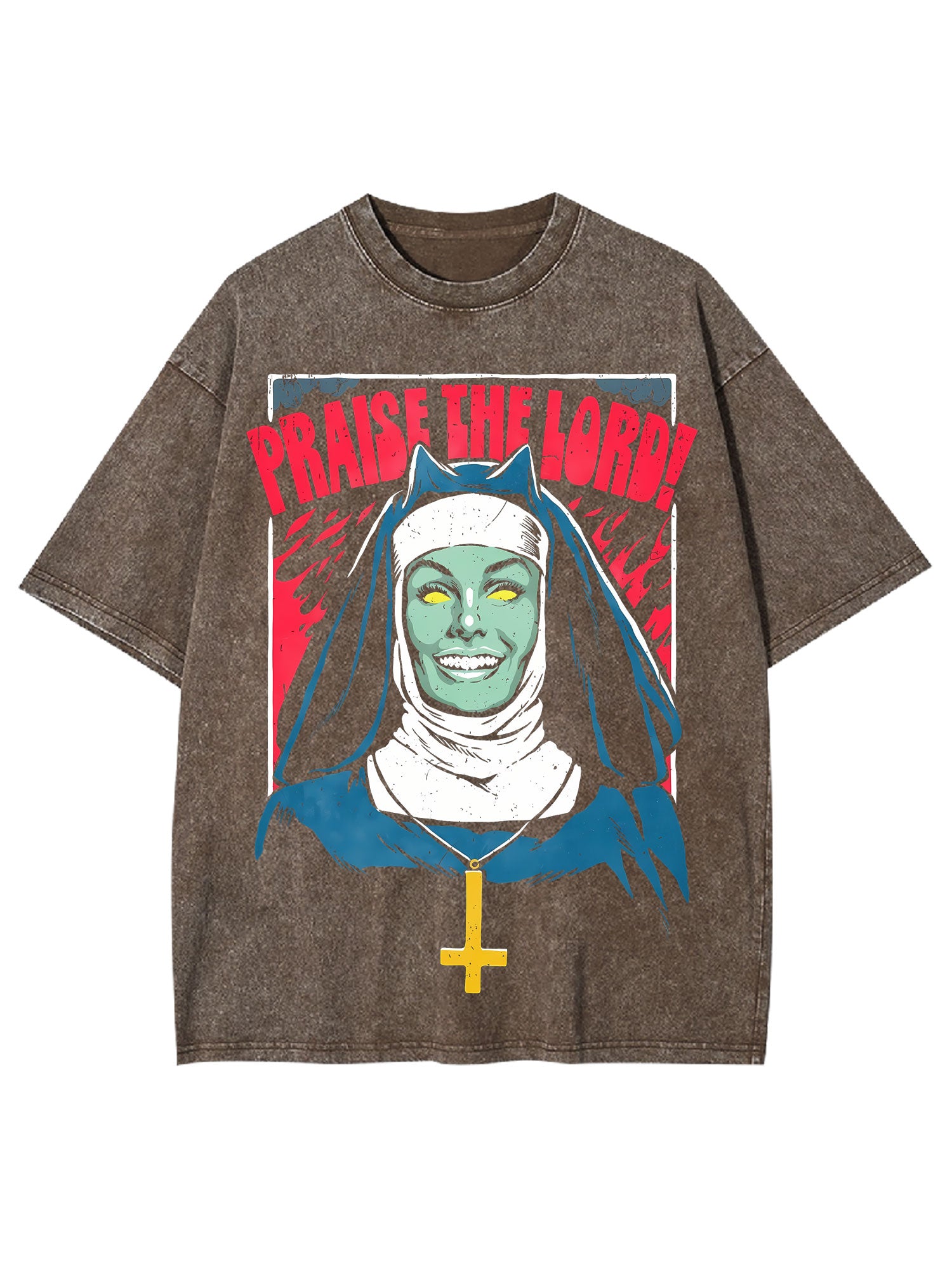 Praise The Lord Washed Tshirt