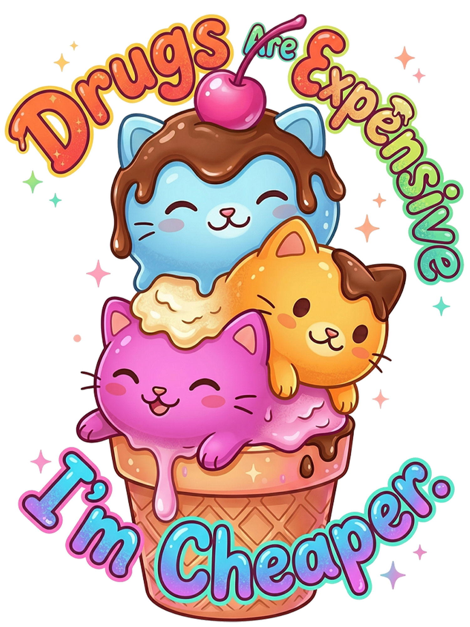 Drugs are expensive, I’m cheaper Washed Tshirt