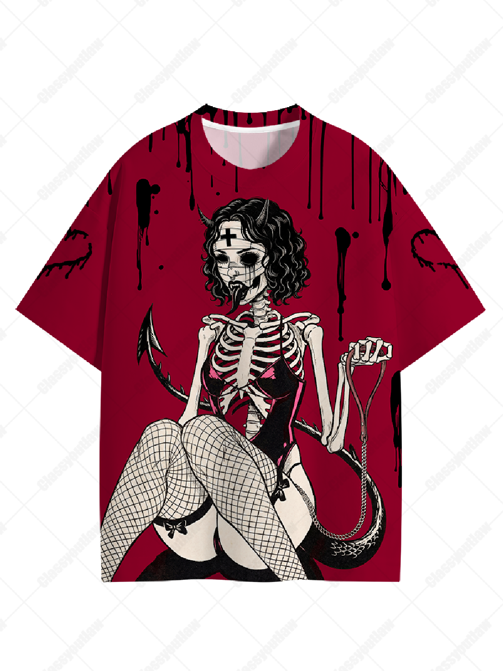 BDSM nurse Graphic T-shirt-ClassyOutlaw Sale