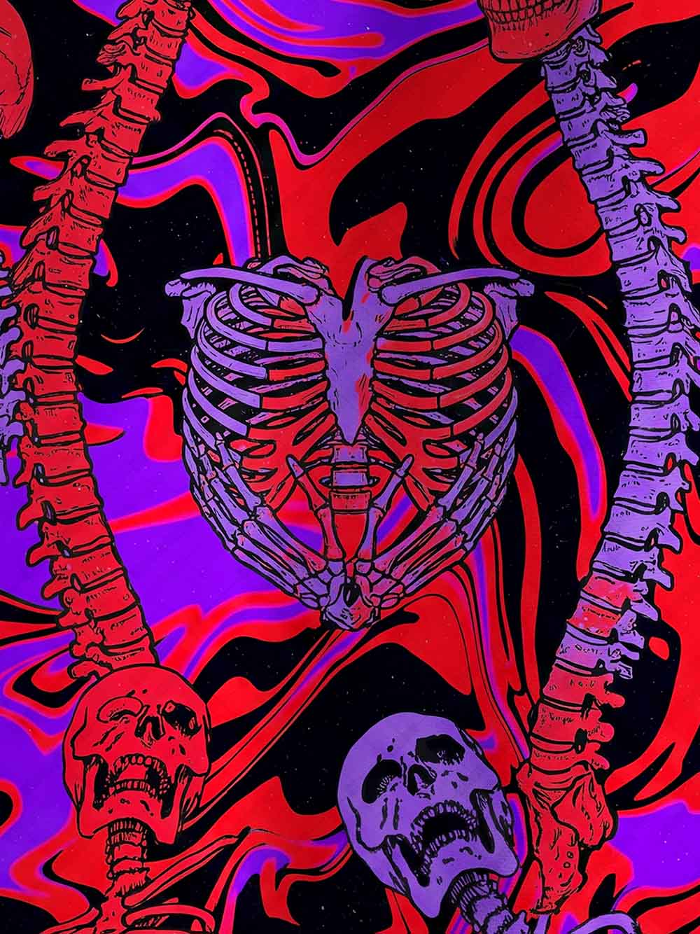 Freak Spine Graphic T-shirt