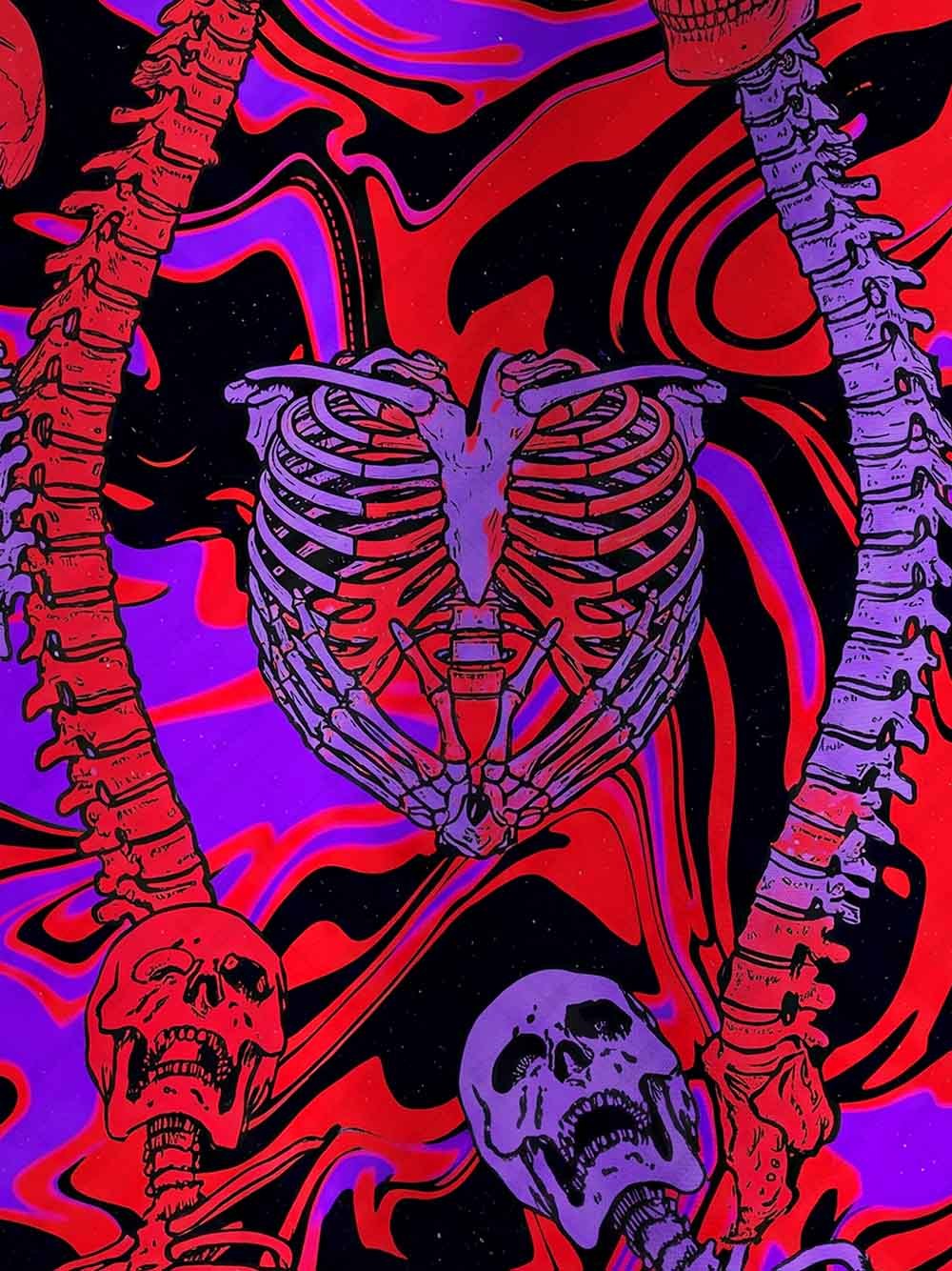 Freak Spine Graphic T-shirt