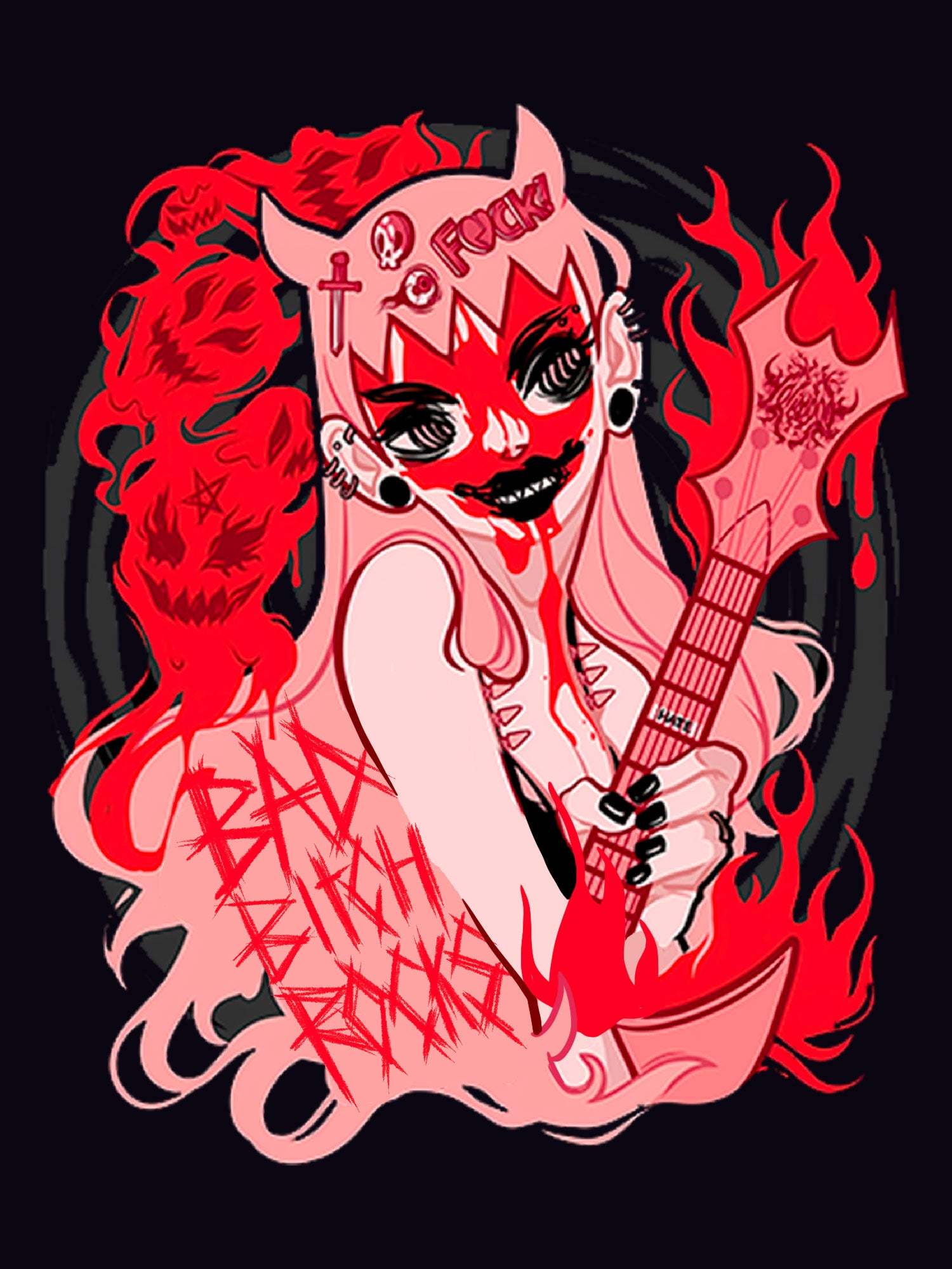 Ghost Killer Washed Tshirt