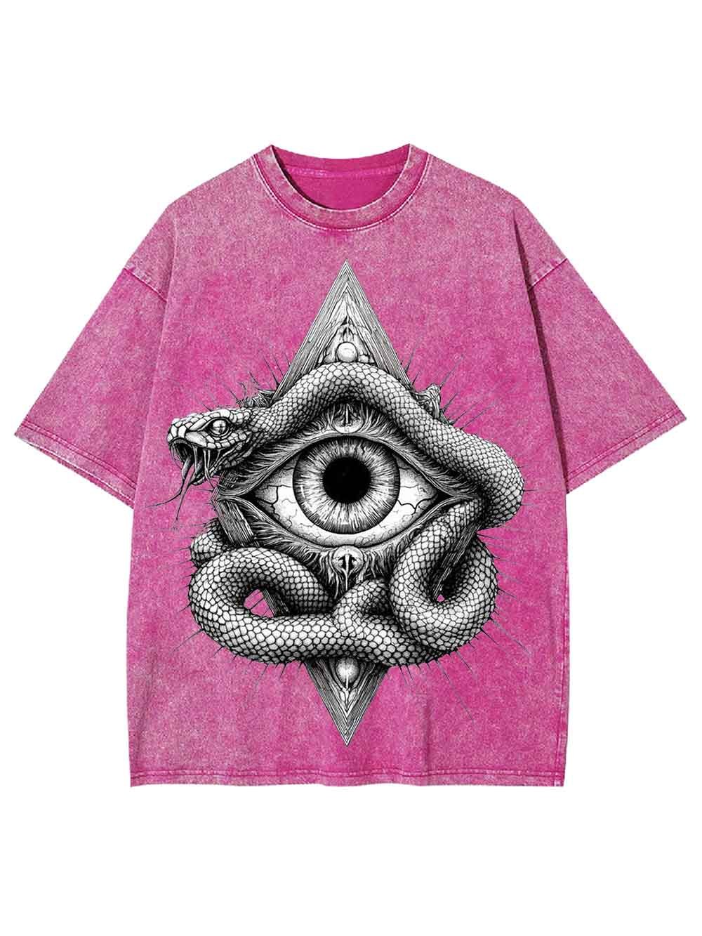 Serpent Eye Washed Tshirt
