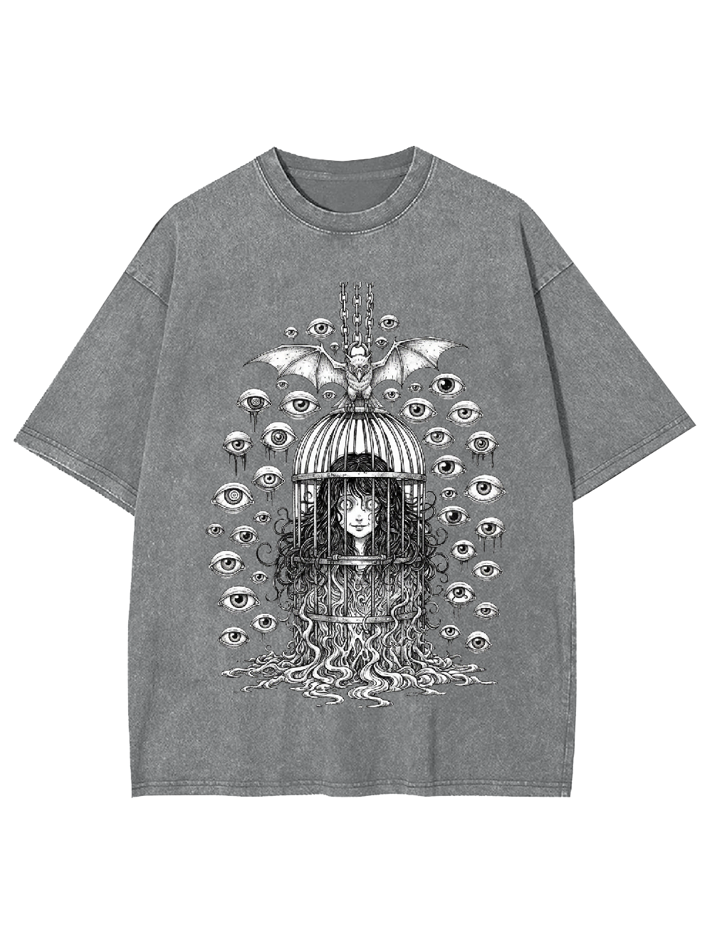 Prison of Eyes Washed Tshirt