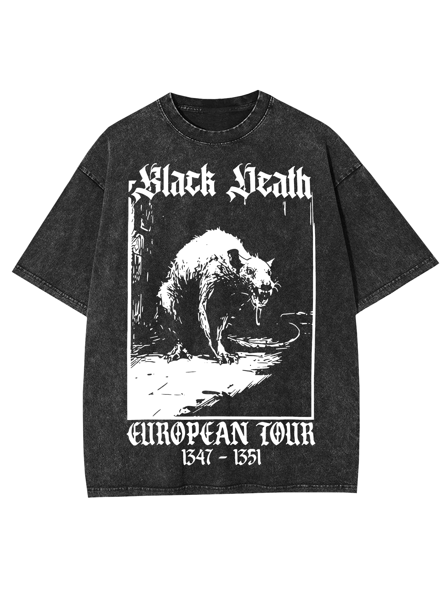 Black Death Washed Tshirt