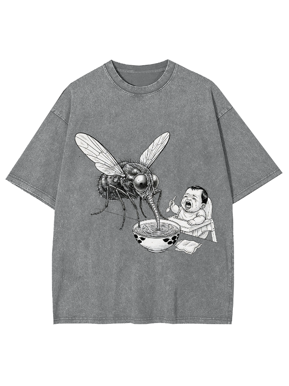 The Fly's Feast Washed Tshirt