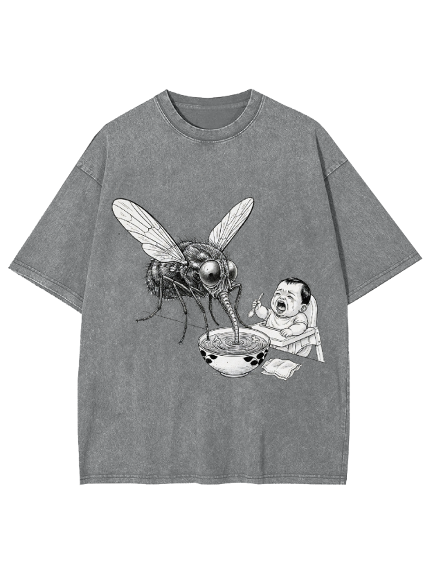 The Fly's Feast Washed Tshirt