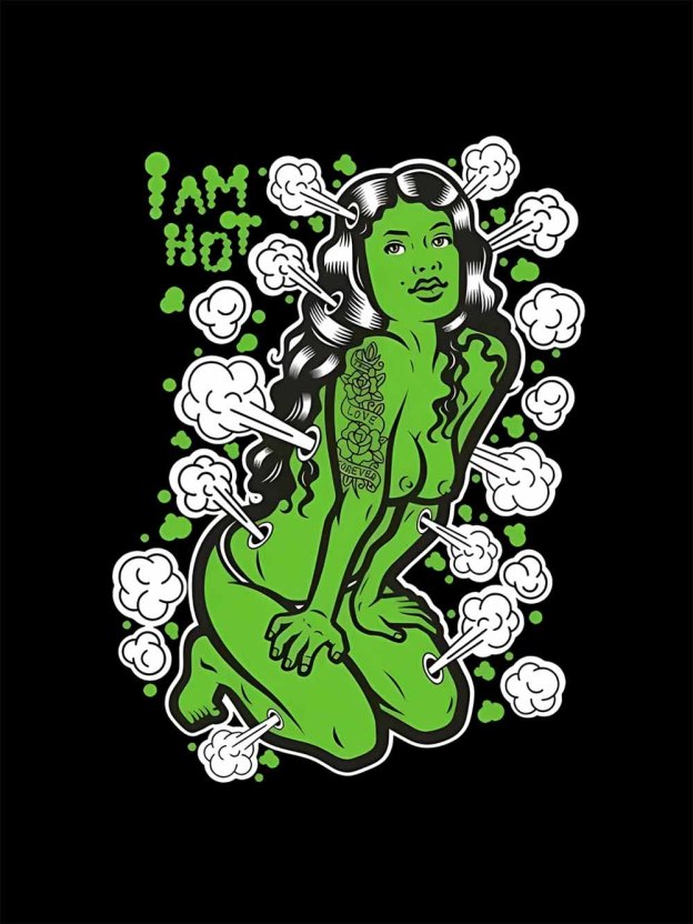 I AM HOT WASHED TSHIRT