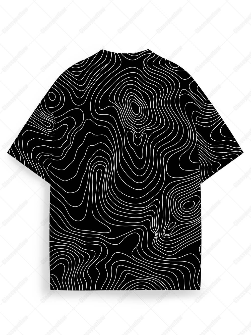 SM line body Graphic T-shirt