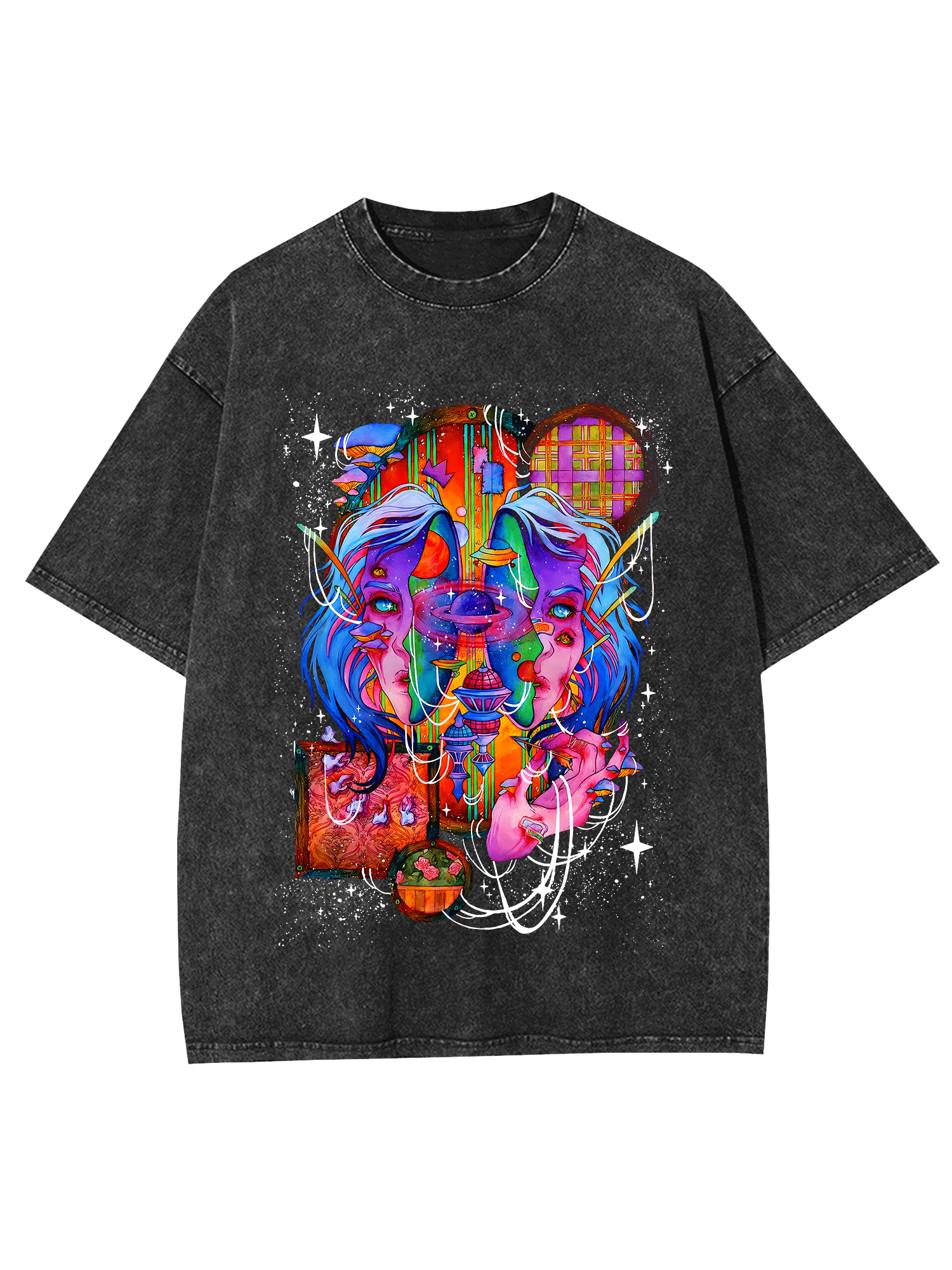 Spiritual Void World Washed Tshirt