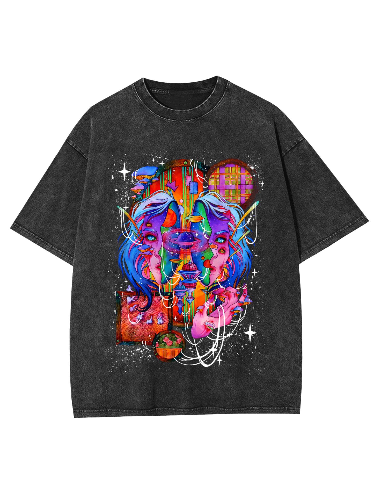 Spiritual Void World Washed Tshirt