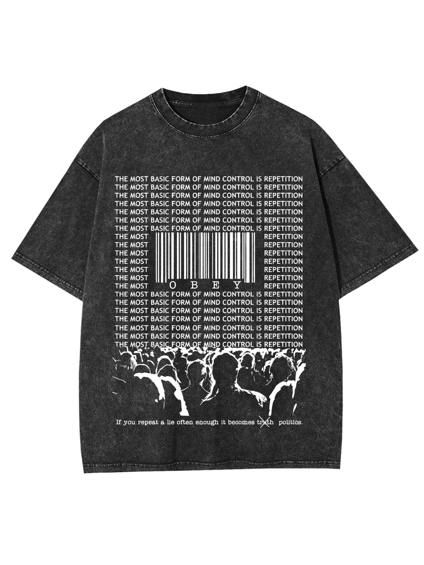 Obey Washed Tshirt-ClassyOutlaw Sale