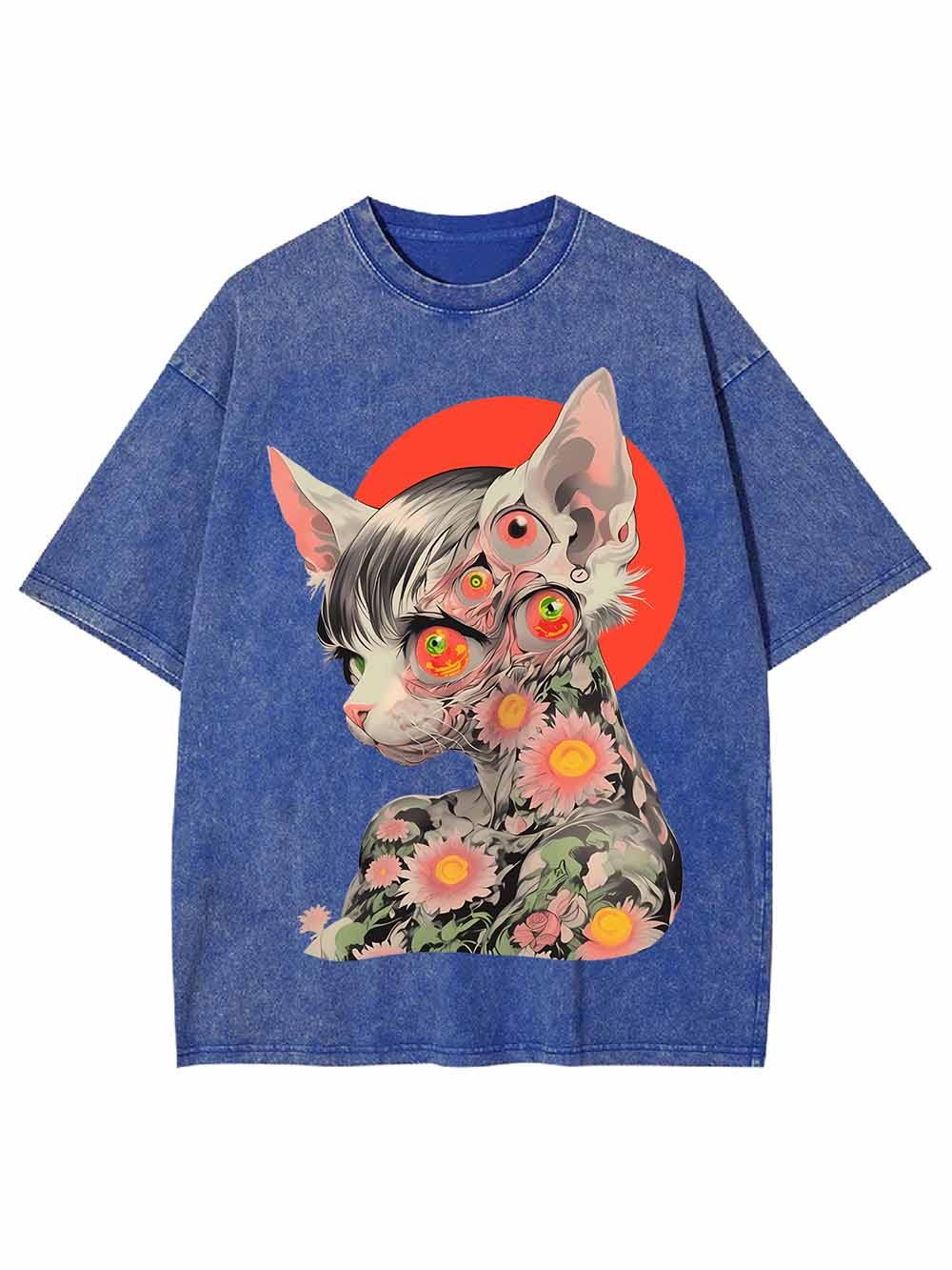 PSYCHEDELIC WASHED TSHIRT