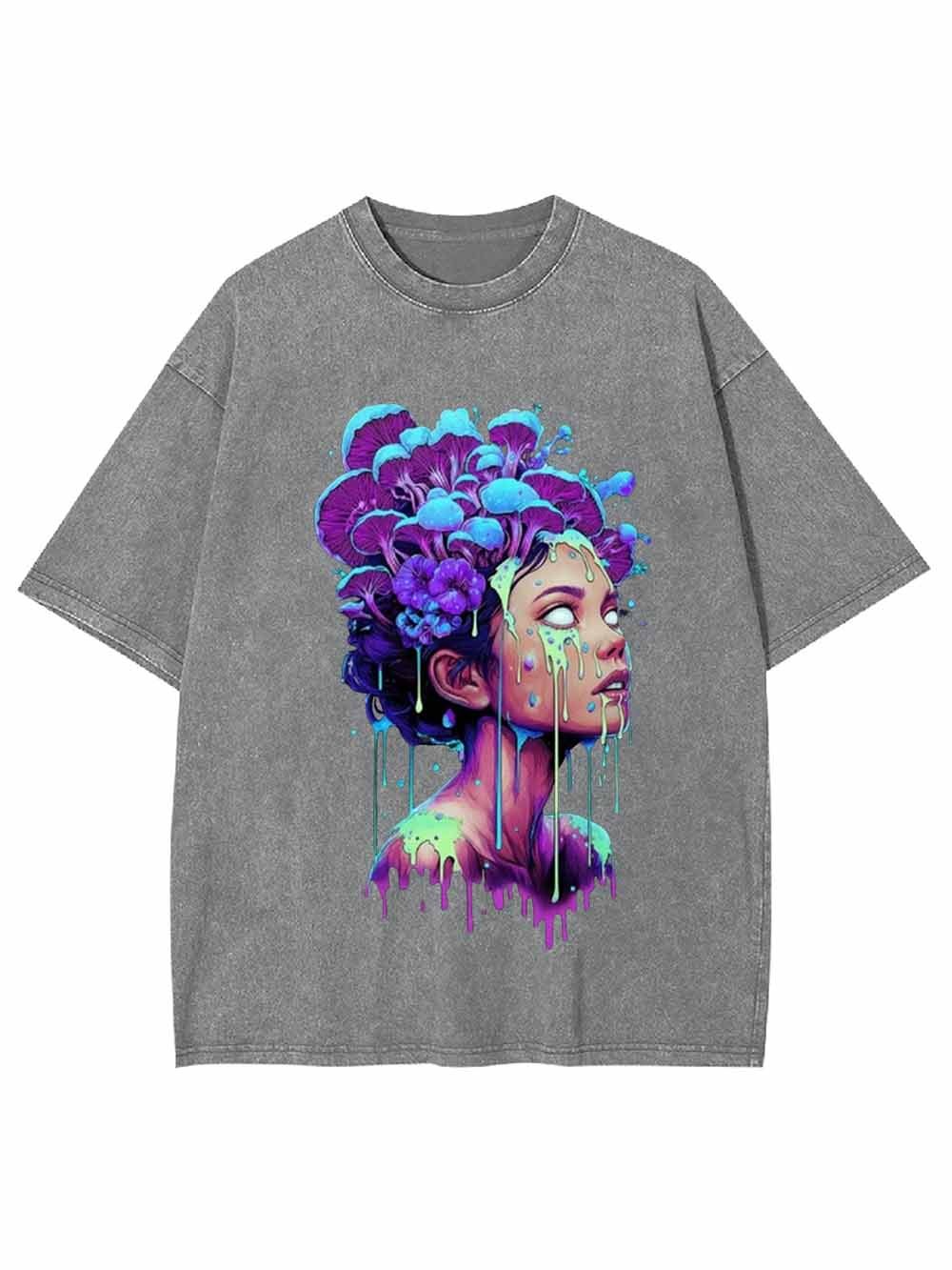 Dream Spore Goddess Washed Tshirt