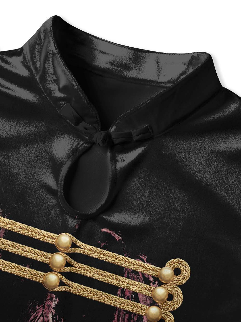 GOTHIC WARRIOR CHEONGSAM QIPAO MINI DRESS