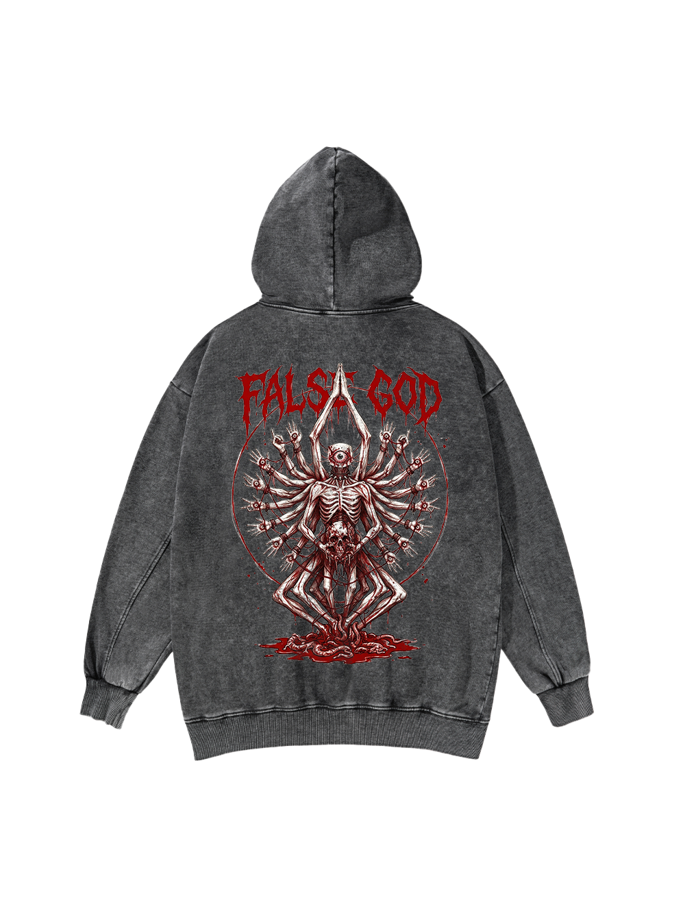 FALSE GOD WASHED HOODIE