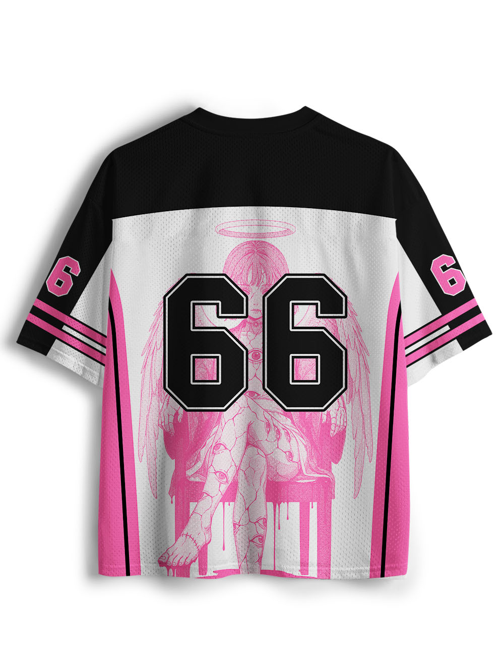 The multi-eyed blue-haired girl Mesh Jersey