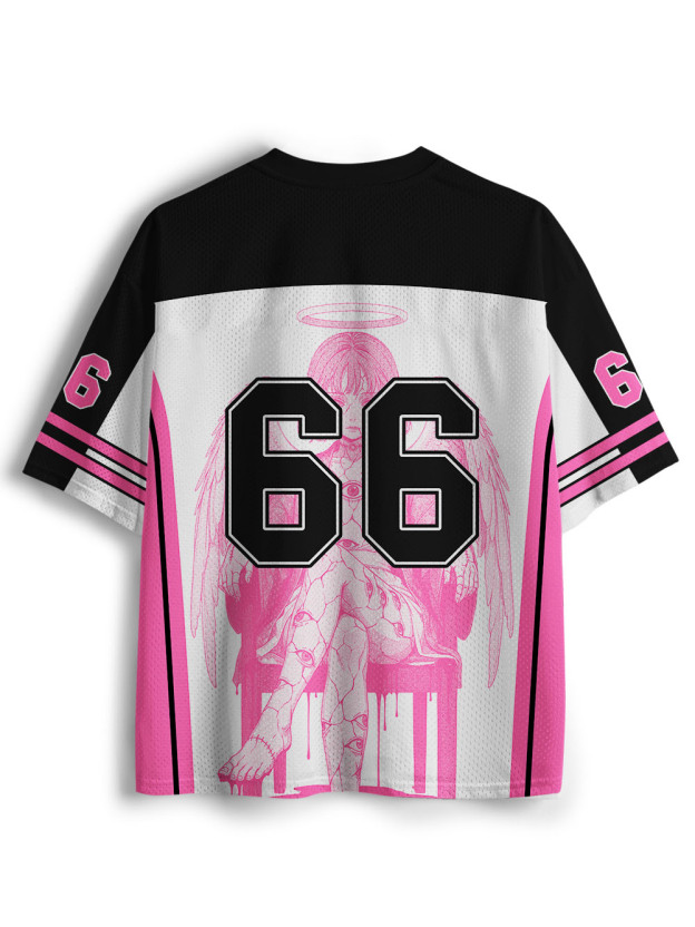 The multi-eyed blue-haired girl Mesh Jersey