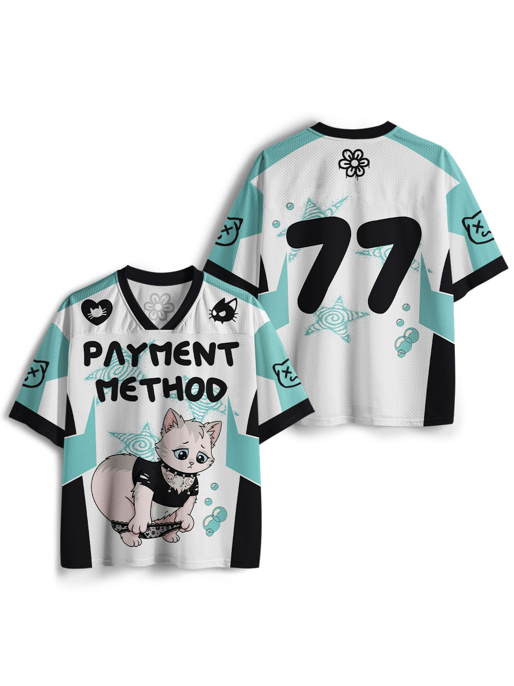 Cute is Currency Mesh Jersey