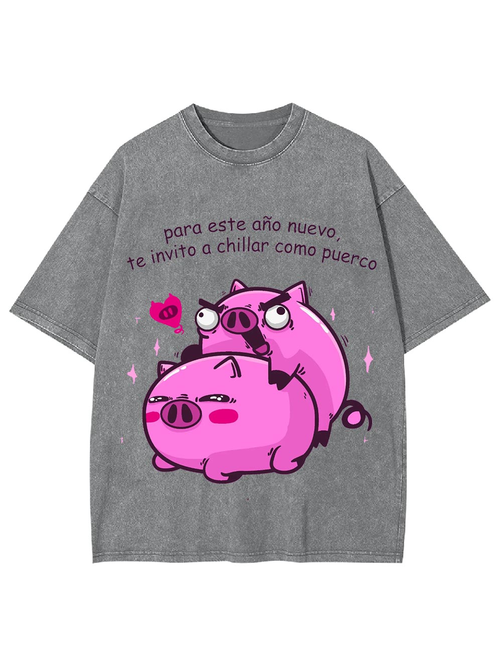 I Invite You To Squeal Like A Pig Washed Tshirt