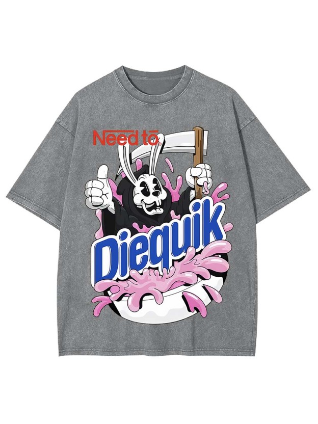 Rabbit Reaper Washed Tshirt