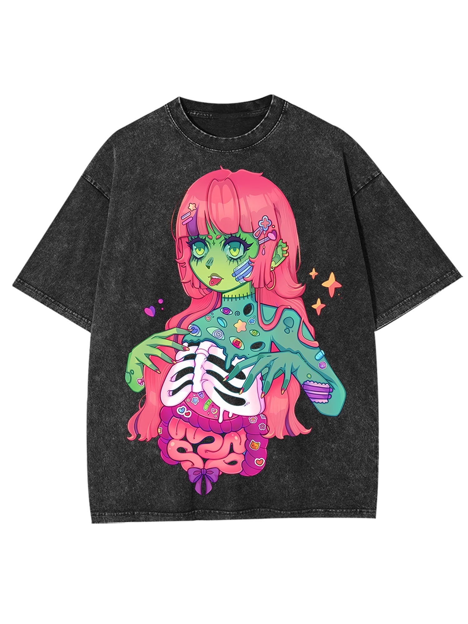 Zombie Sweetheart Washed Tshirt