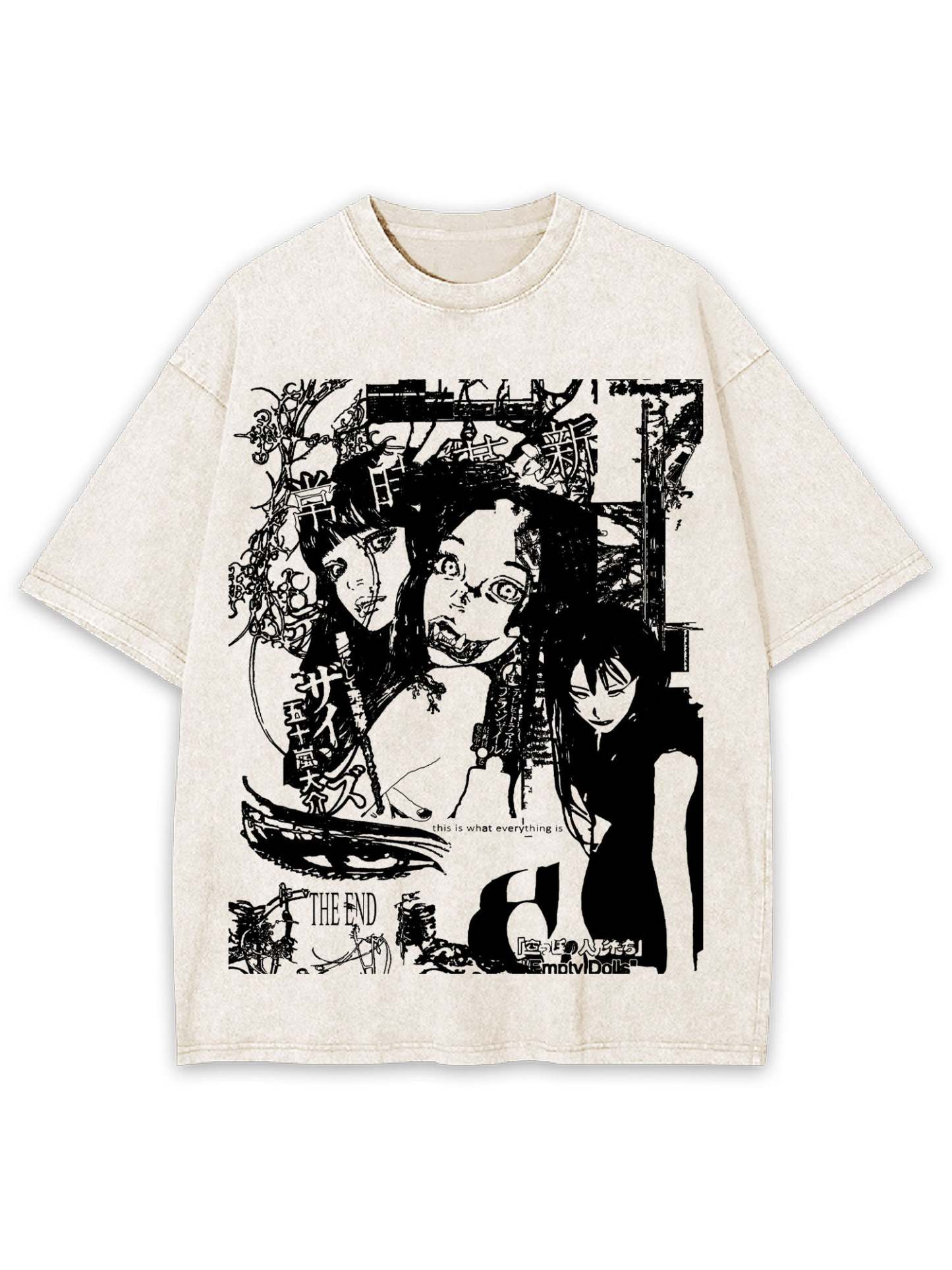 FRAGMENTS OF THE VOID WASHED TSHIRT