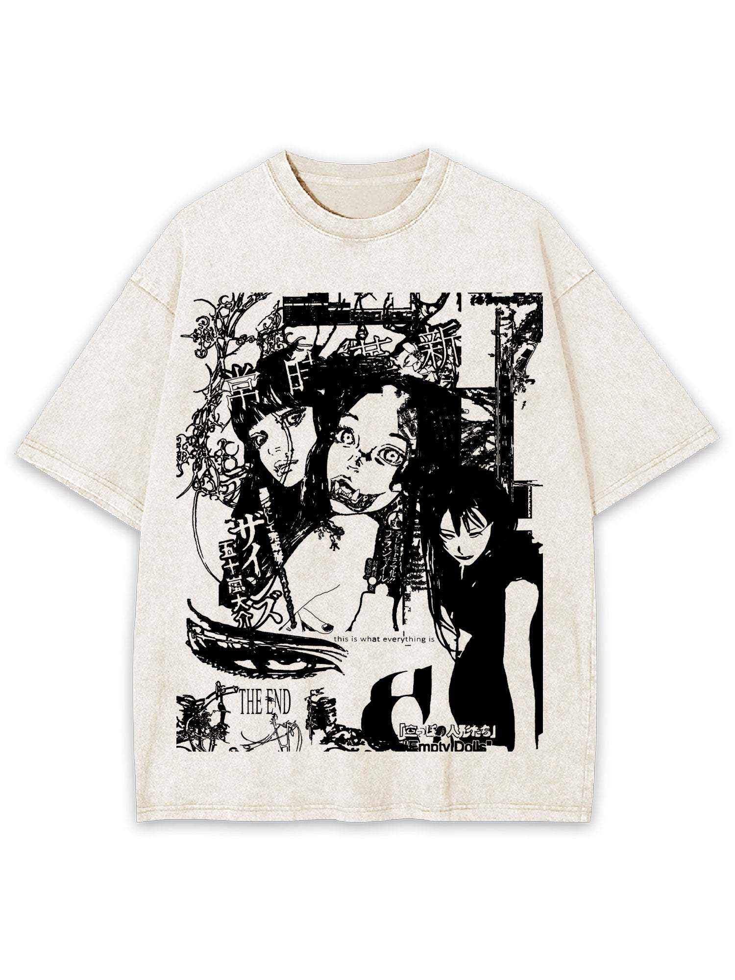 FRAGMENTS OF THE VOID WASHED TSHIRT