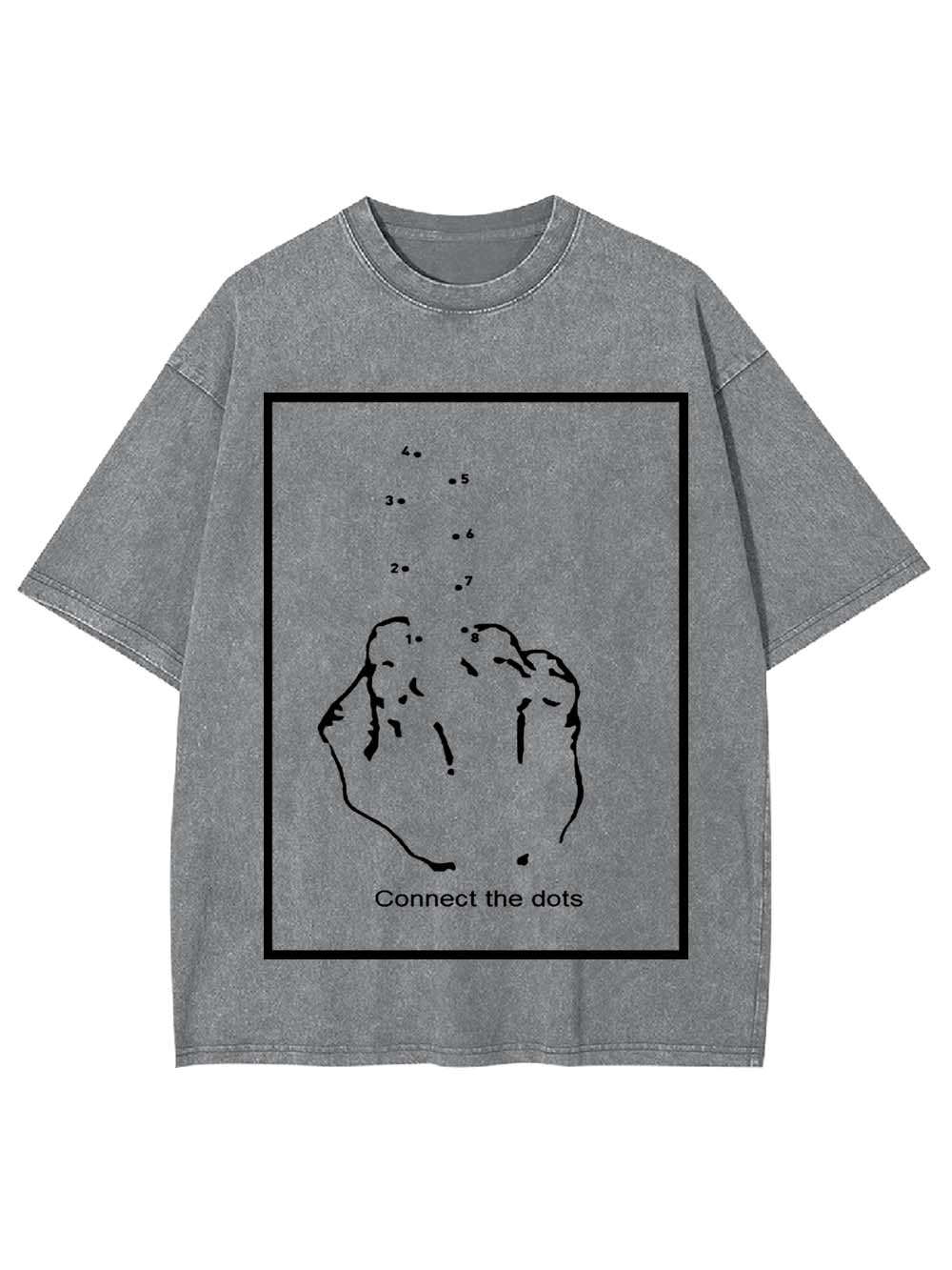 Connect The Dots Washed Tshirt