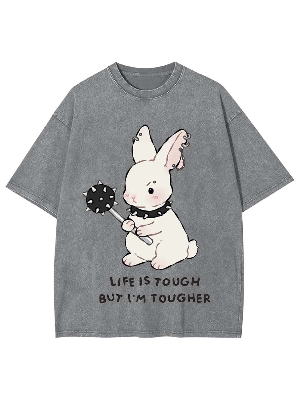 TOUGH BUNNY WASHED TSHIRT