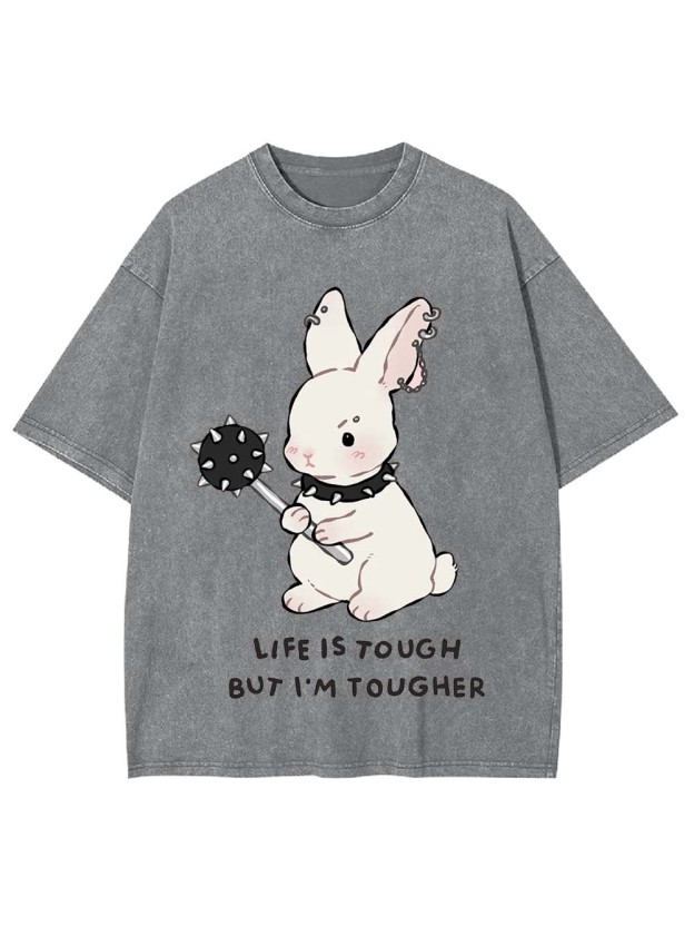 TOUGH BUNNY WASHED TSHIRT