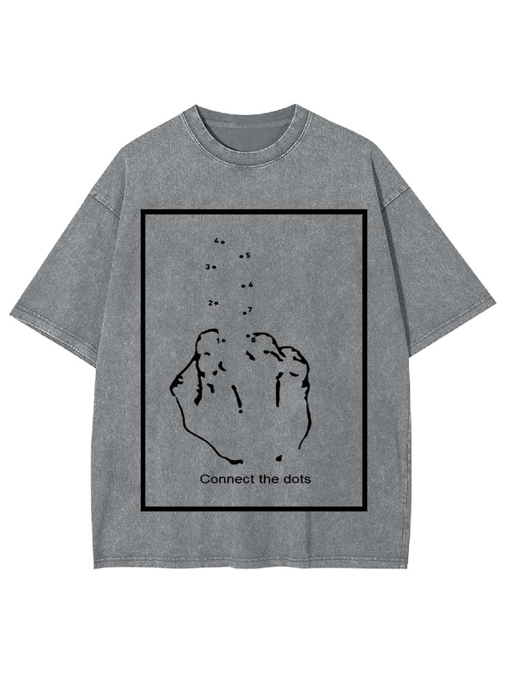 Connect The Dots Washed Tshirt