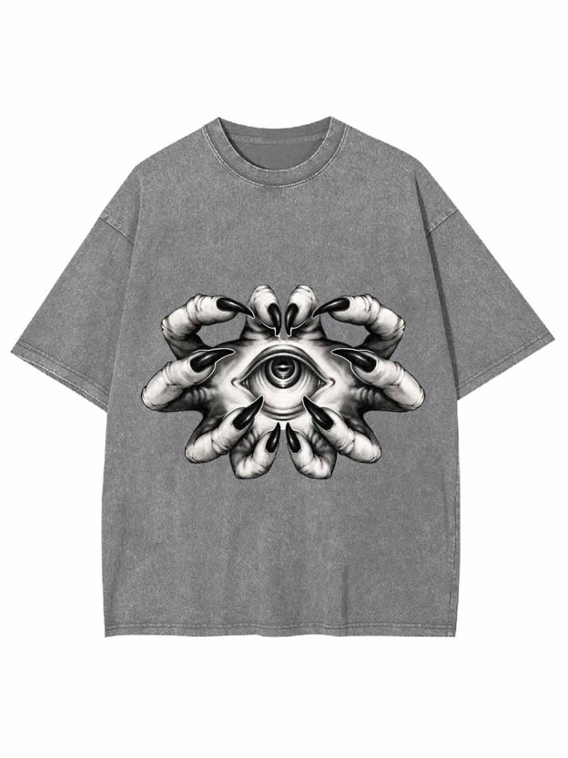 EYE OF POWER WASHED TSHIRT