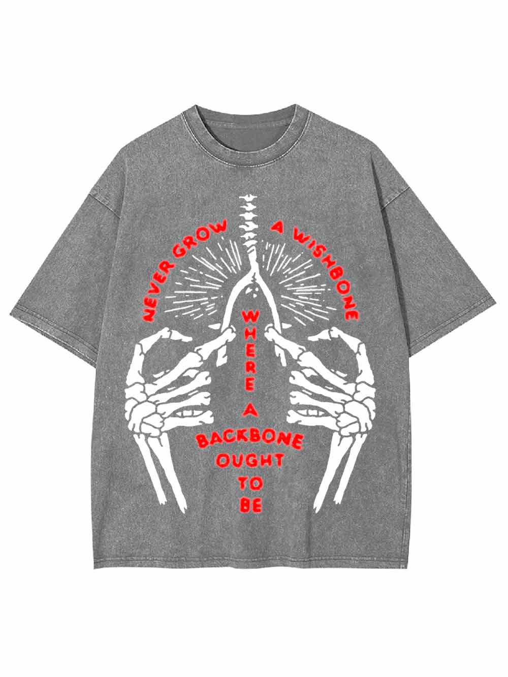 BACKBONE OUGHT WASHED TSHIRT