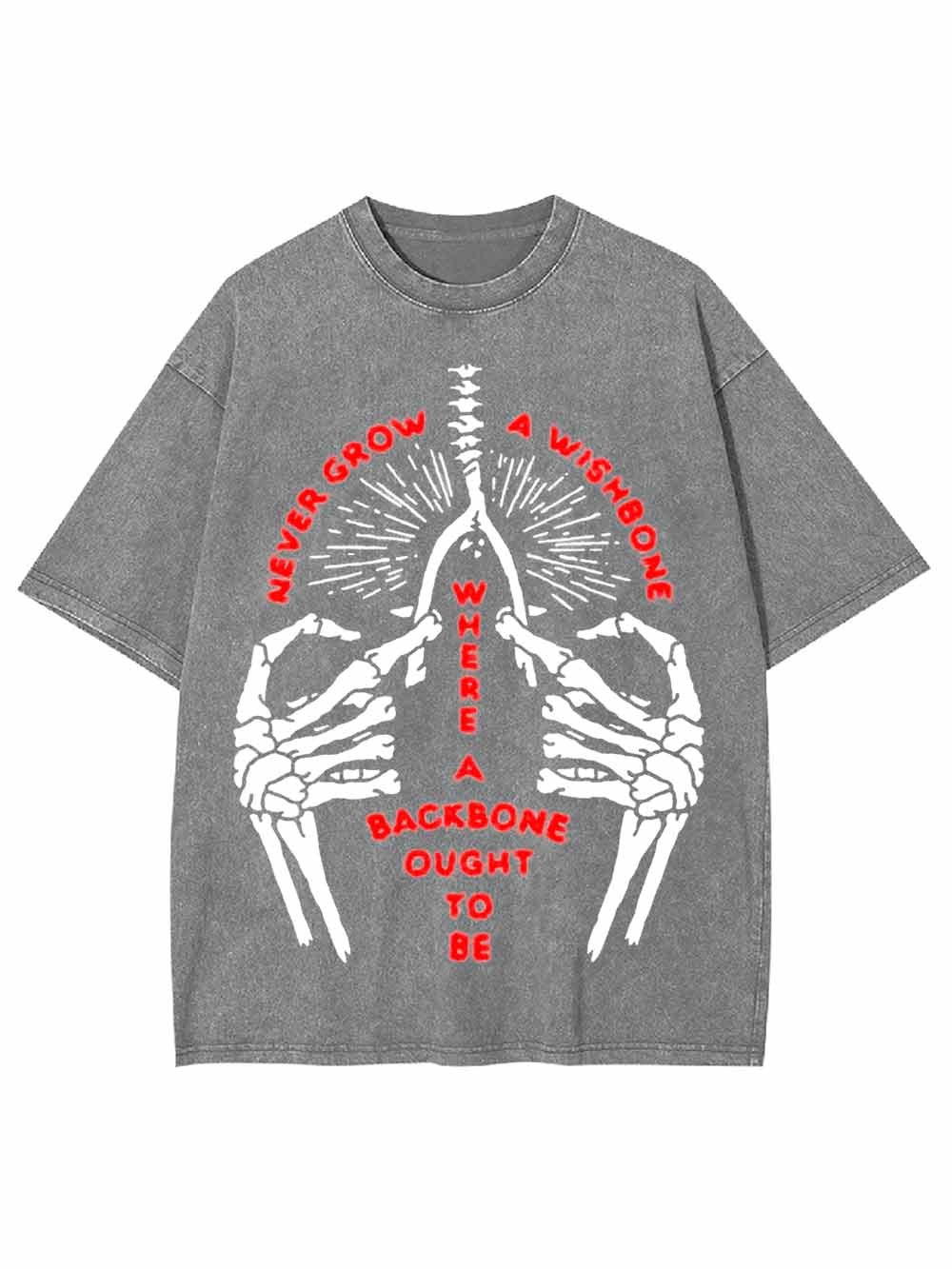 BACKBONE OUGHT WASHED TSHIRT