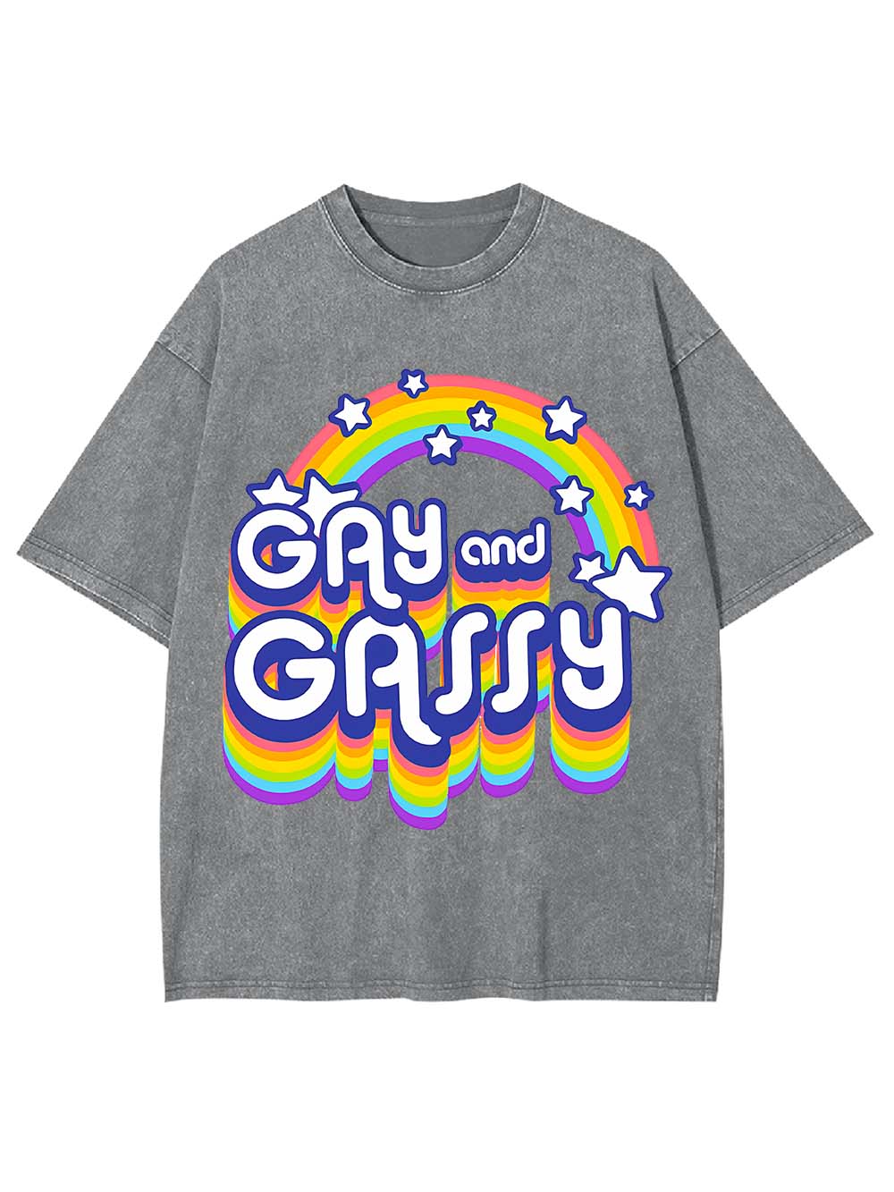 Gay and Gassy Washed Tshirt