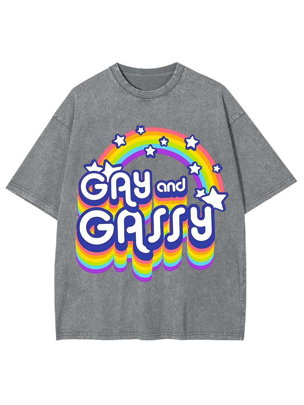 Gay and Gassy Washed Tshirt