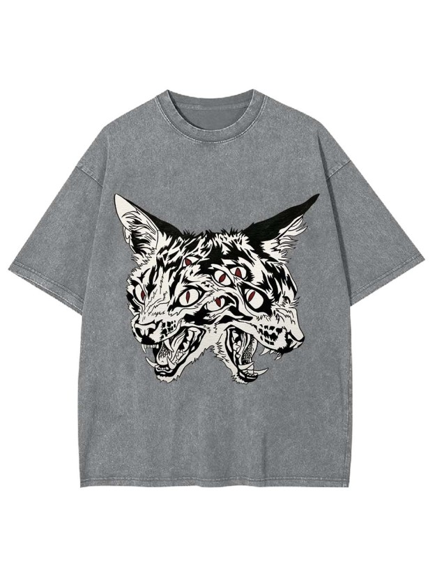 Feral Nightmare Washed Tshirt